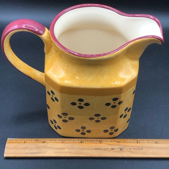 Vintage Villeroy & Boch Tropical Switch Porcelain Pitcher Slovenia EXCELLENT